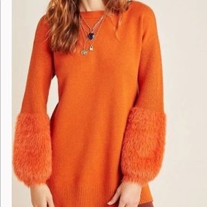 Anthropologie Colma Tunic Sweater sz S